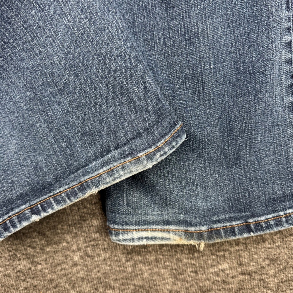 Time and Tru Womens High Rise Bootcut western Jeans Dark Wash Blue Size 12 - Picture 6 of 7
